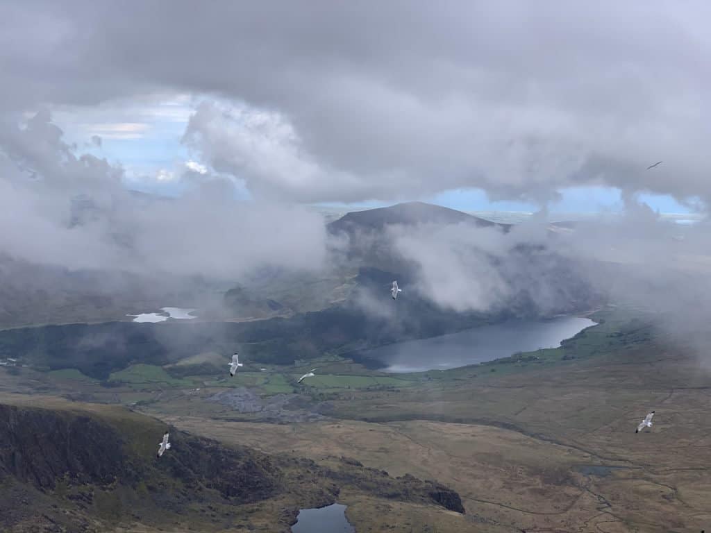 Snowdon summit views