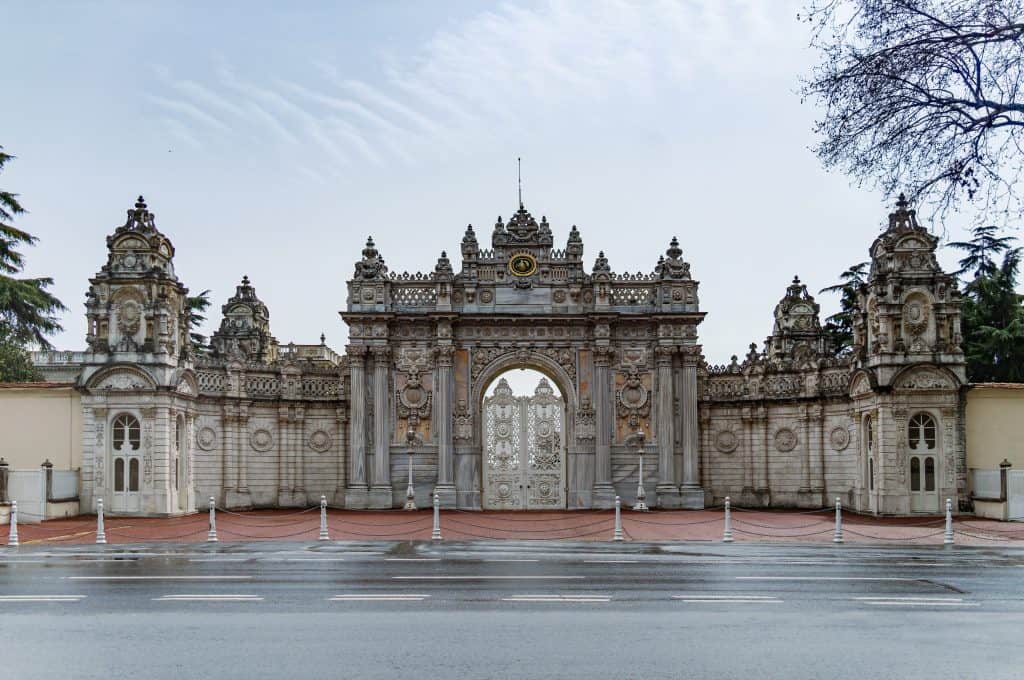 Dolmabahçe Palace is a top place to visit in Istanbul