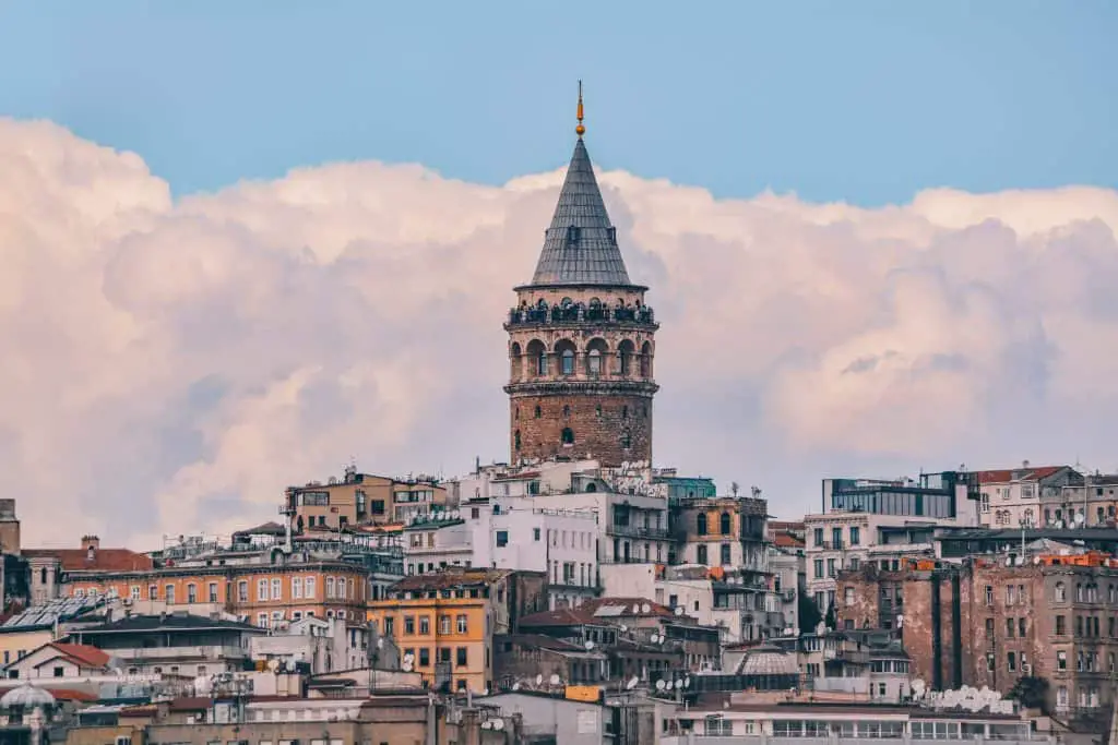 The Galata Tower is a popular tourist destination in Istanbul