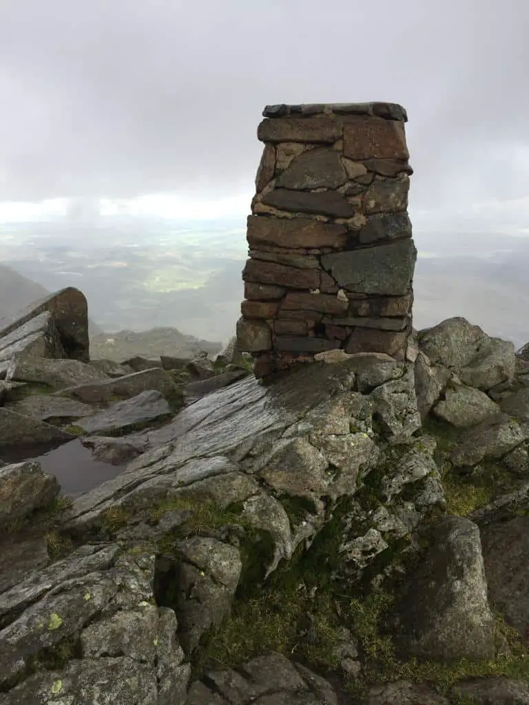 Moel Siabod summit