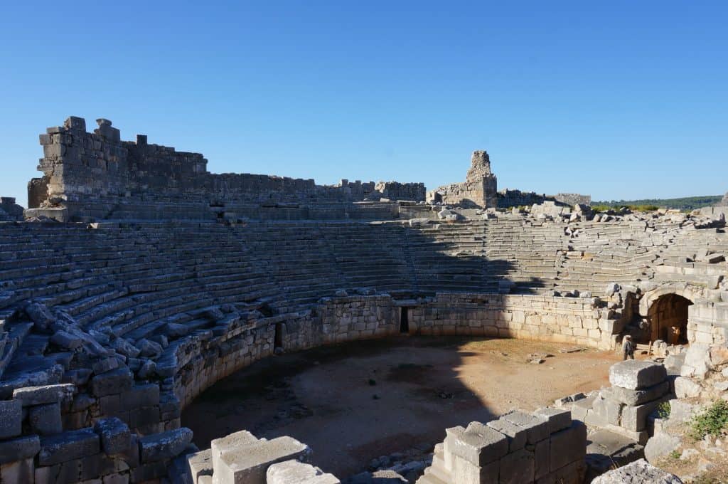 Xanthos is an important ancient ruin in Turkey because it was the capital city of Lycia
