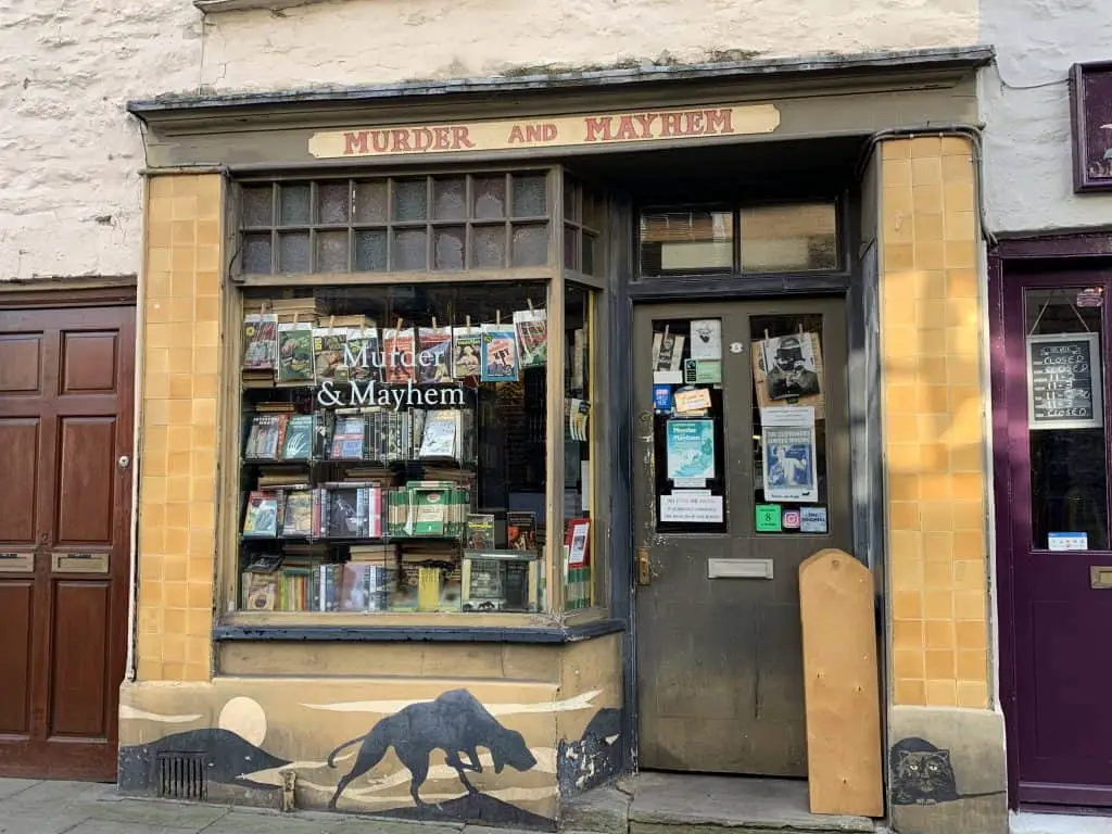 Visiting independent bookshops such as Murder and Mayhem is a top thing to do in Hay on Wye