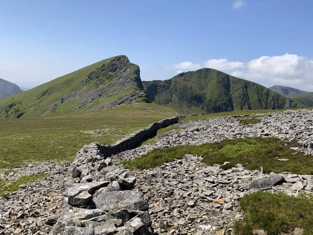 Nantlle is a quiet ridge walk in the western park of Snowdonia 