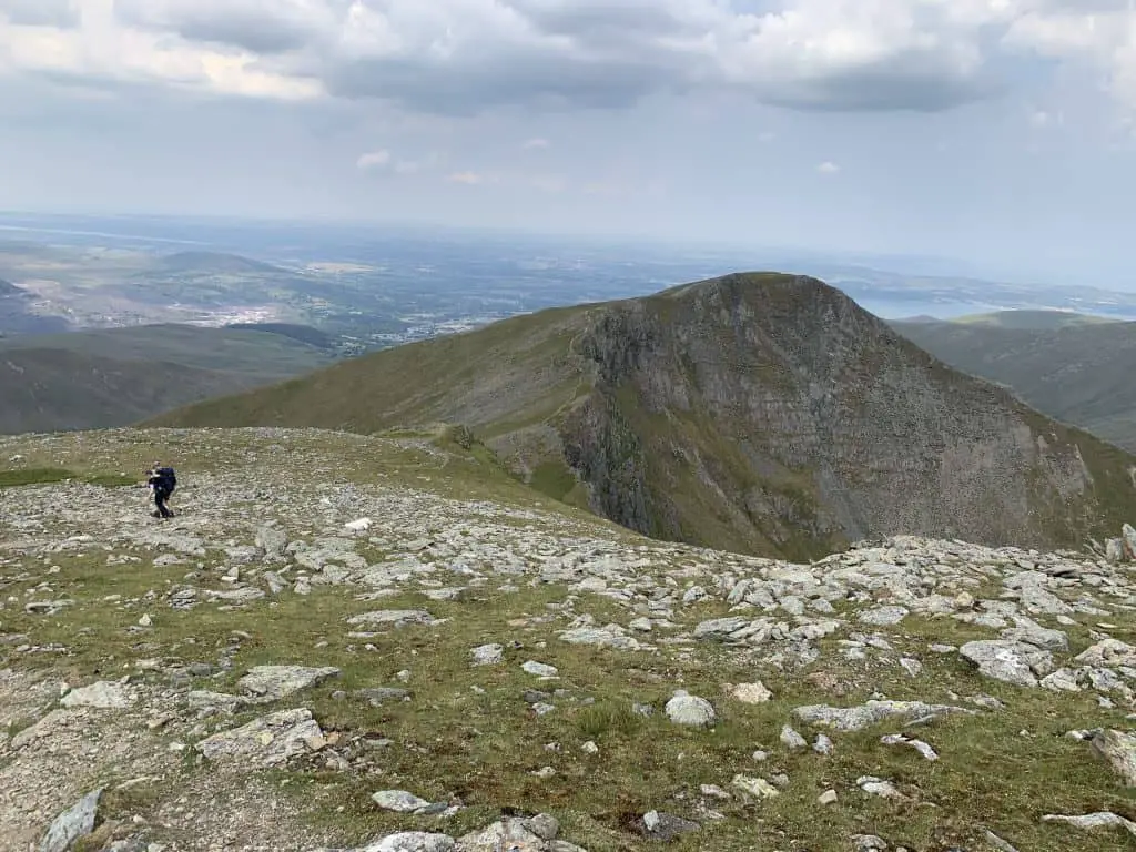 Yr Elen is the 10th highest peak in Wales