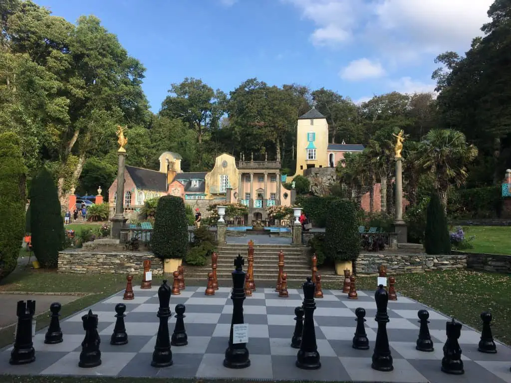 Portmeirion is a popular place to visit in Snowdonia 