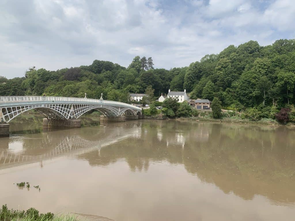 The Old Wye Bridge is an important site in Chepstow