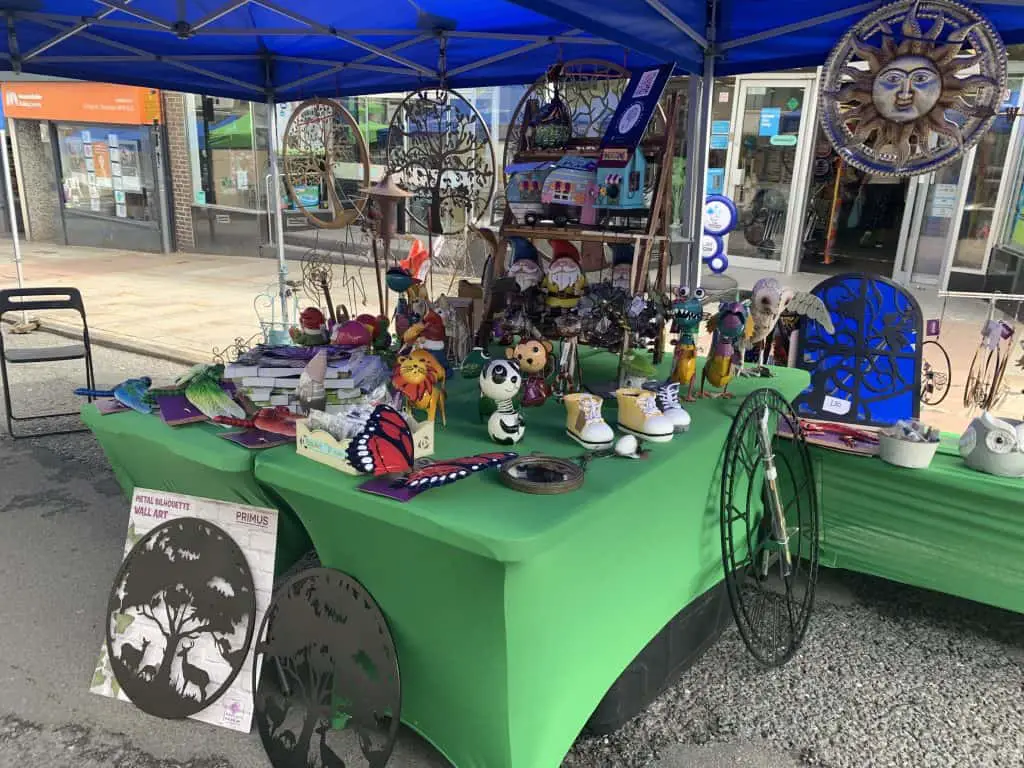 The Sunday market is a popular thing to do in Chepstow
