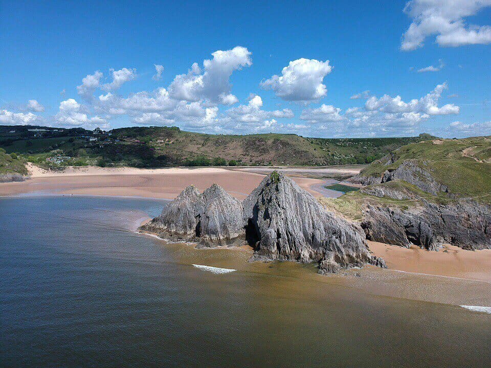 3 Cliffs Bay is my favourite beach in the Gower