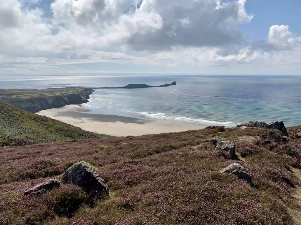 Views over Rhossili Bay