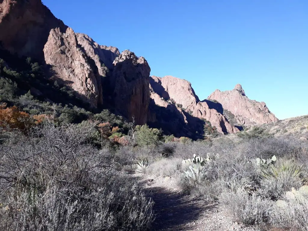 The Window Trail is a popular west Texas hike