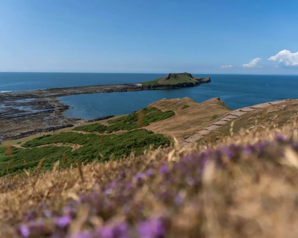 Worms Head at Rhossili Bay