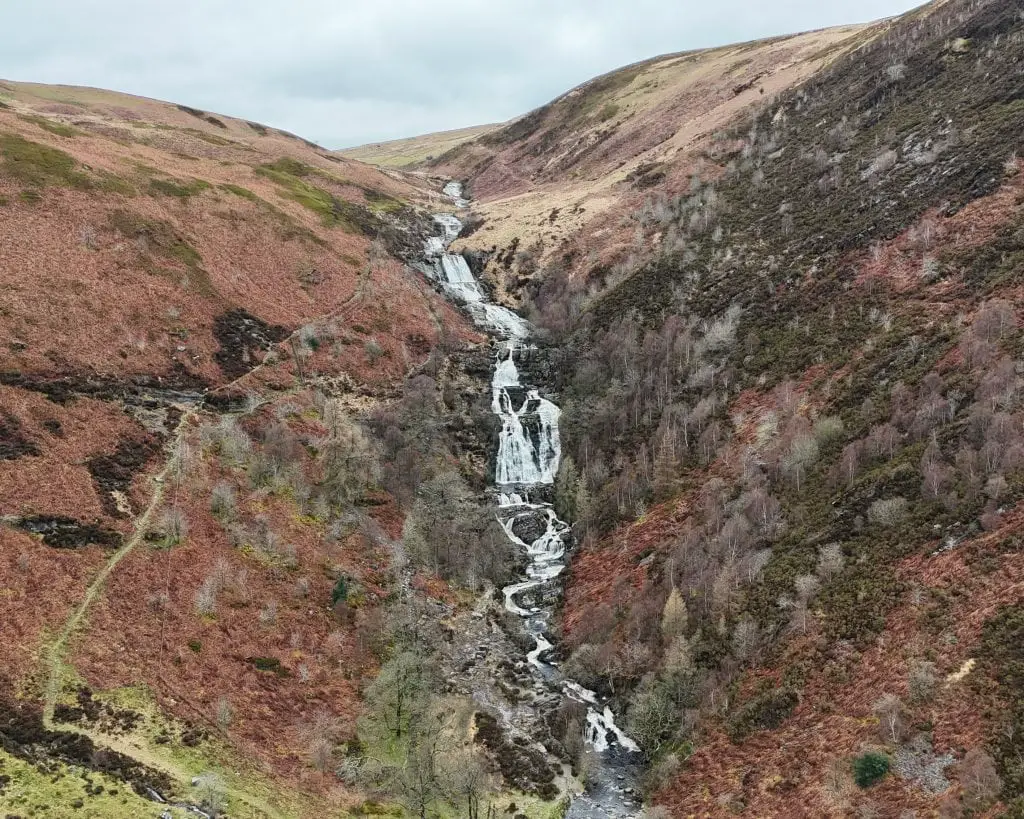 Rhiwargor waterfall